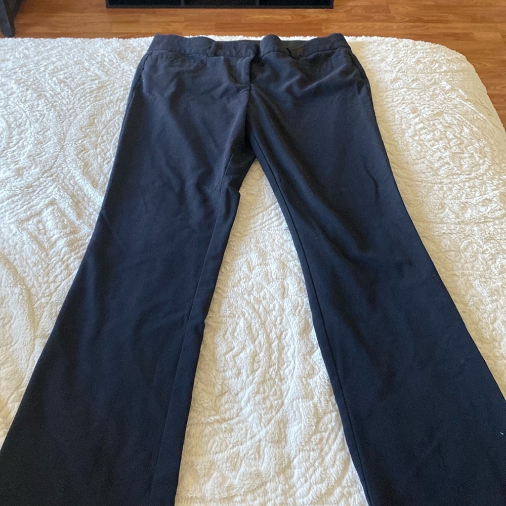 Candies black flare dress pants